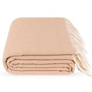 beež kašmiirvillane pleed