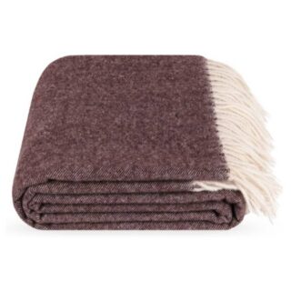 pruun kašmiirvillane pleed