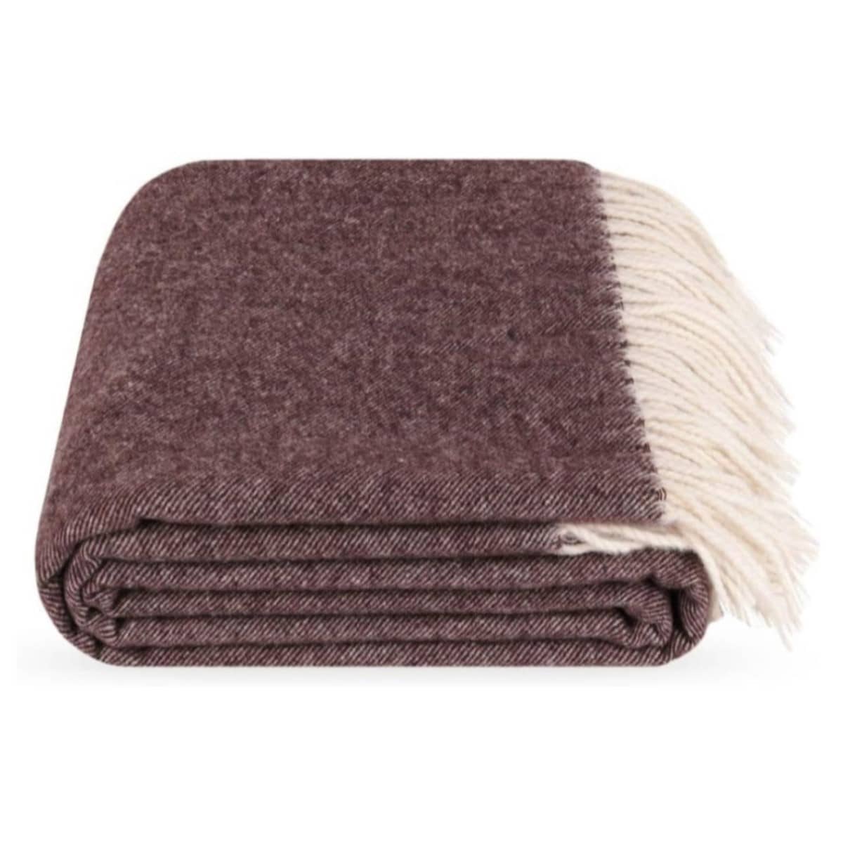 pruun kašmiirvillane pleed