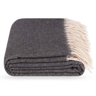 tumehall kašmiirvillane pleed