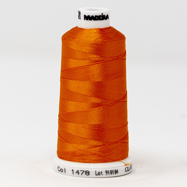 Madeira Classic 40 - 1478 oranž (Orange Peel), 1000m 1 madeira classic 1478