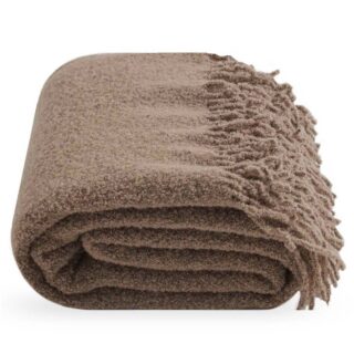 boucle pleed cappuccino 140x200 cm