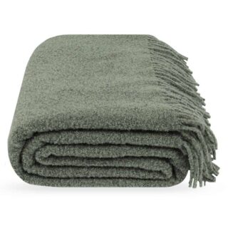 boucle pleed hallikasroheline 140x200 cm