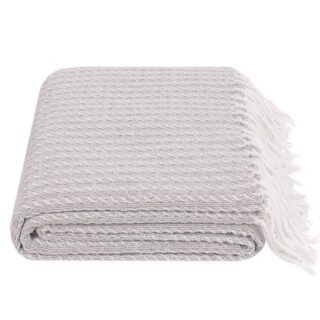 Puuvillapleed hall 140x200 cm