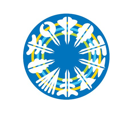 👉 Soovid ettevõtte logo tikandina? Loe siit, mis on tikkimisfail ja milleks seda vaja on. 2 2025 aasta laulu- ja tantsupeo rinnamärgi roseti disain